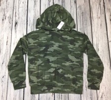 Gap Girls Small Size 6-7 Camouflage Hoodie. Soft Lightweight. NWT