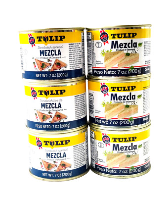 Tulip Mescla 6 Sandwich Spread Jamonilla Luncheon Embutido Denmark Meat Recipe