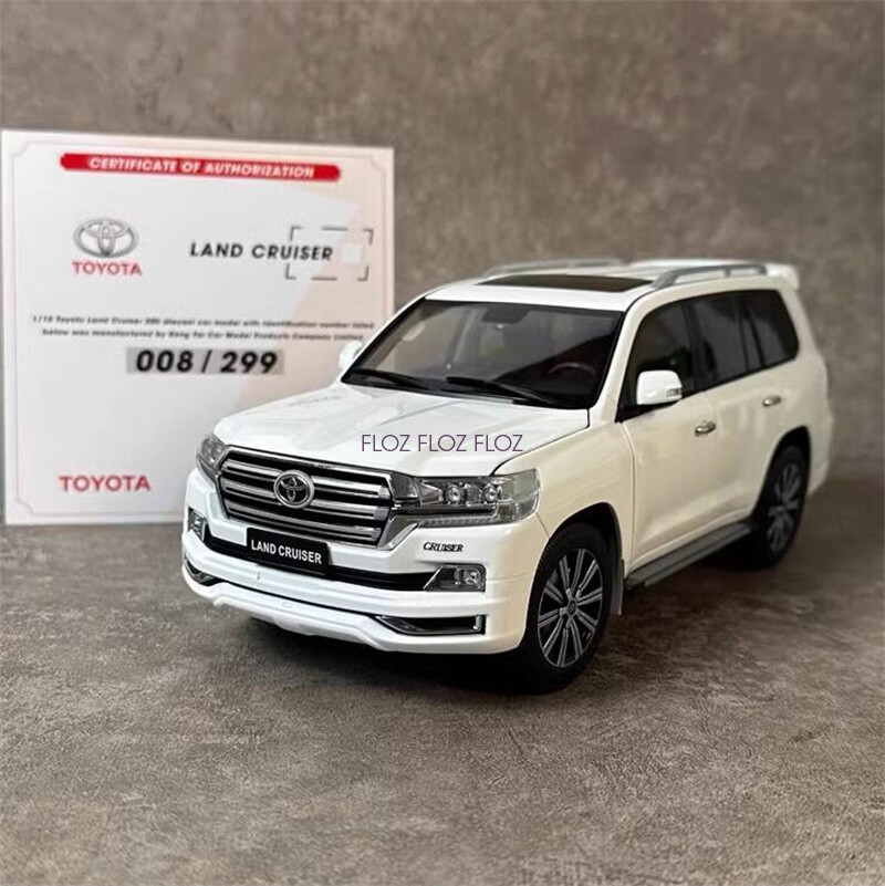 200ランドクルーザー　1/18 Ken Fai 1:18 for KENGFAI for Toyota for Land for Cruiser LC200 LTD White