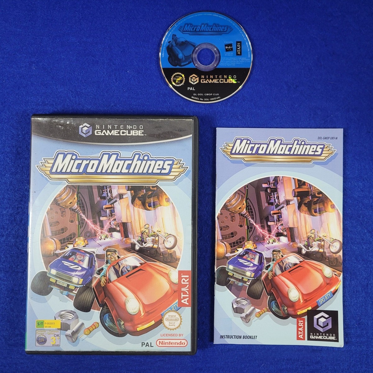 gamecube MICRO MACHINES Nintendo PAL UK EXCLUSIVE RELEASE | eBay