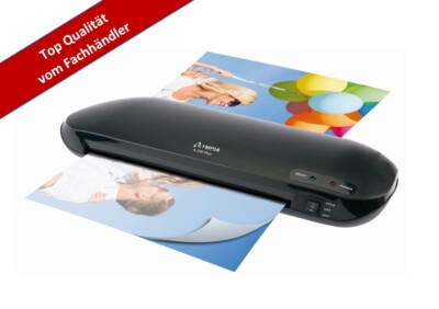 Laminiergerät A4 Olympia A230 plus / Set mit Lineal + Folienset  15 + 100 Folien