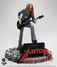 METALLICA STATUE ROCK ICONZ CLIFF BURTON 22cm KNUCKLEBONZ BOX DAMAGED