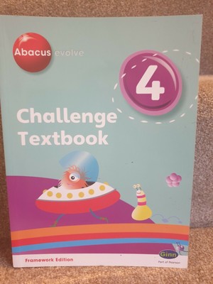 Abacus Evolve Challenge Year 4 Textbook by Adrian Pinel, Jeni Pinel (Paperback,