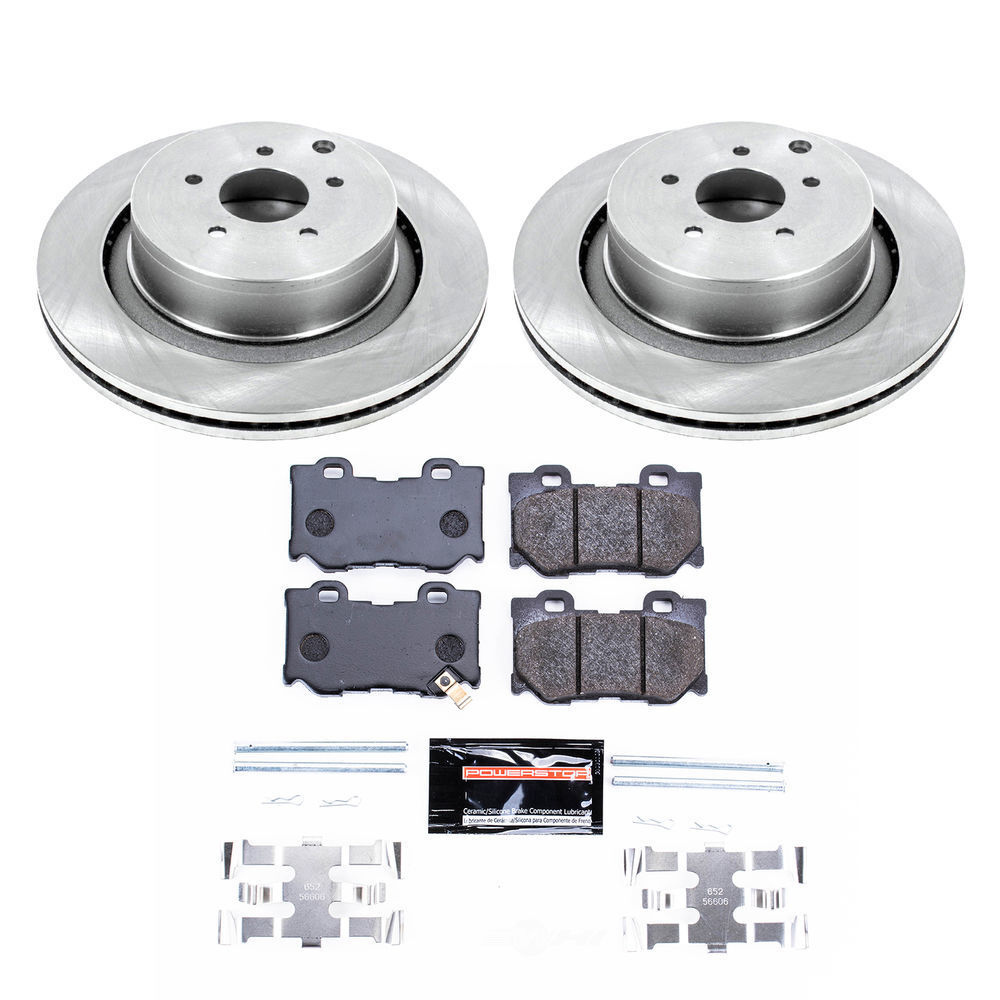 PowerStop Brake Kit | 2006–2009 Audi A3 (TDSK2261)