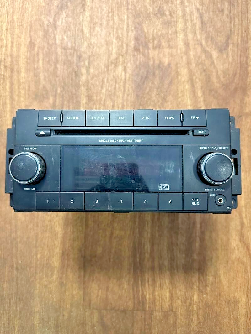2012-2020 Dodge Caravan Radio Receiver AM FM CD w/o Telematics ID RES OEM