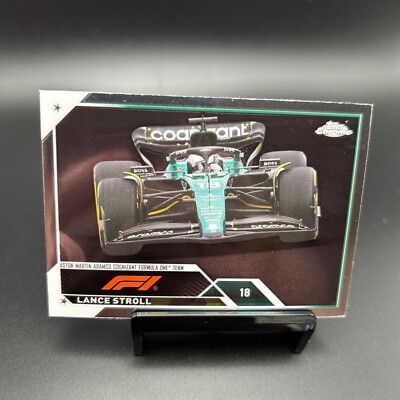2023 Topps Chrome F1 #107 Lance Stroll Aston Martin Cognizant