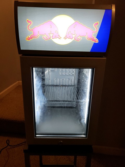 red bull countertop cooler