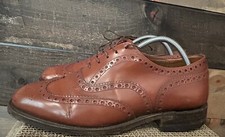Churches Of England Burwood Brown Leather Brogues Size 9