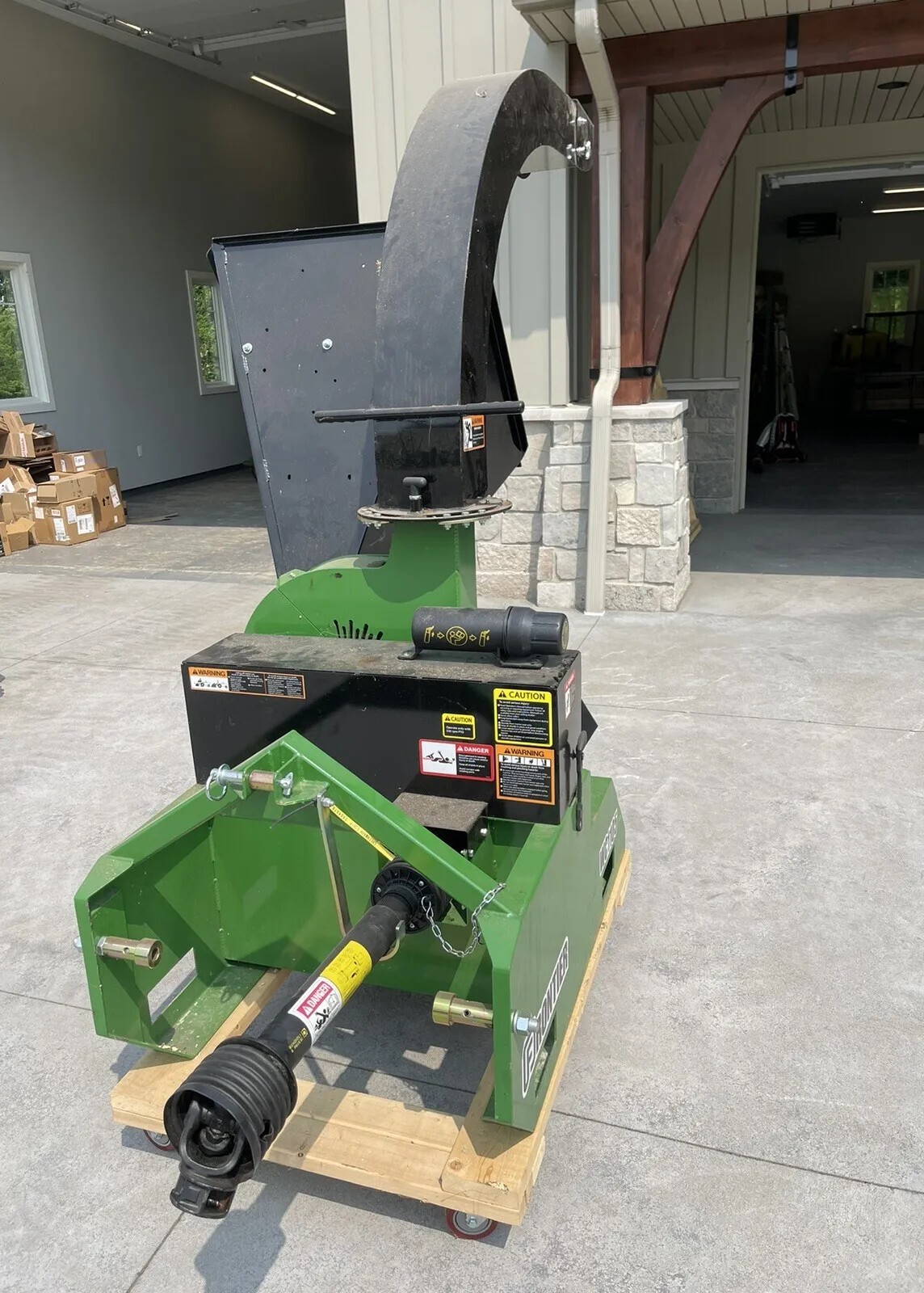 Frontier WC1105 Wood Chipper Rear Mounted PTO Driven up to 85hp Tractor