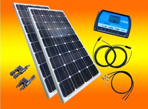 260w 12v Solaranlage Basis Set Gunstig Kaufen Ebay