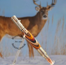 Pen Handmade Writing Pens Spectraply Wood Bolt Action SEE VIDEO 1526