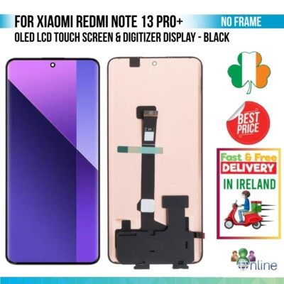 OLED For Xiaomi Redmi Note 13 Pro+ 5G LCD Touch Screen Display Digitizer OLED