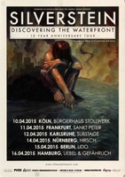 Silverstein - I Am Alive, Tour 2015 | Konzertplakat | Poster