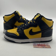 Size 9.5 - Nike Dunk SP 2020 High Michigan for sale online | eBay