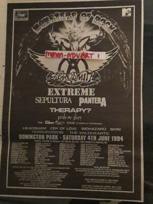 AEROSMITH - LIVE TOUR 1994 1997 1999 1989 1993 1998 original