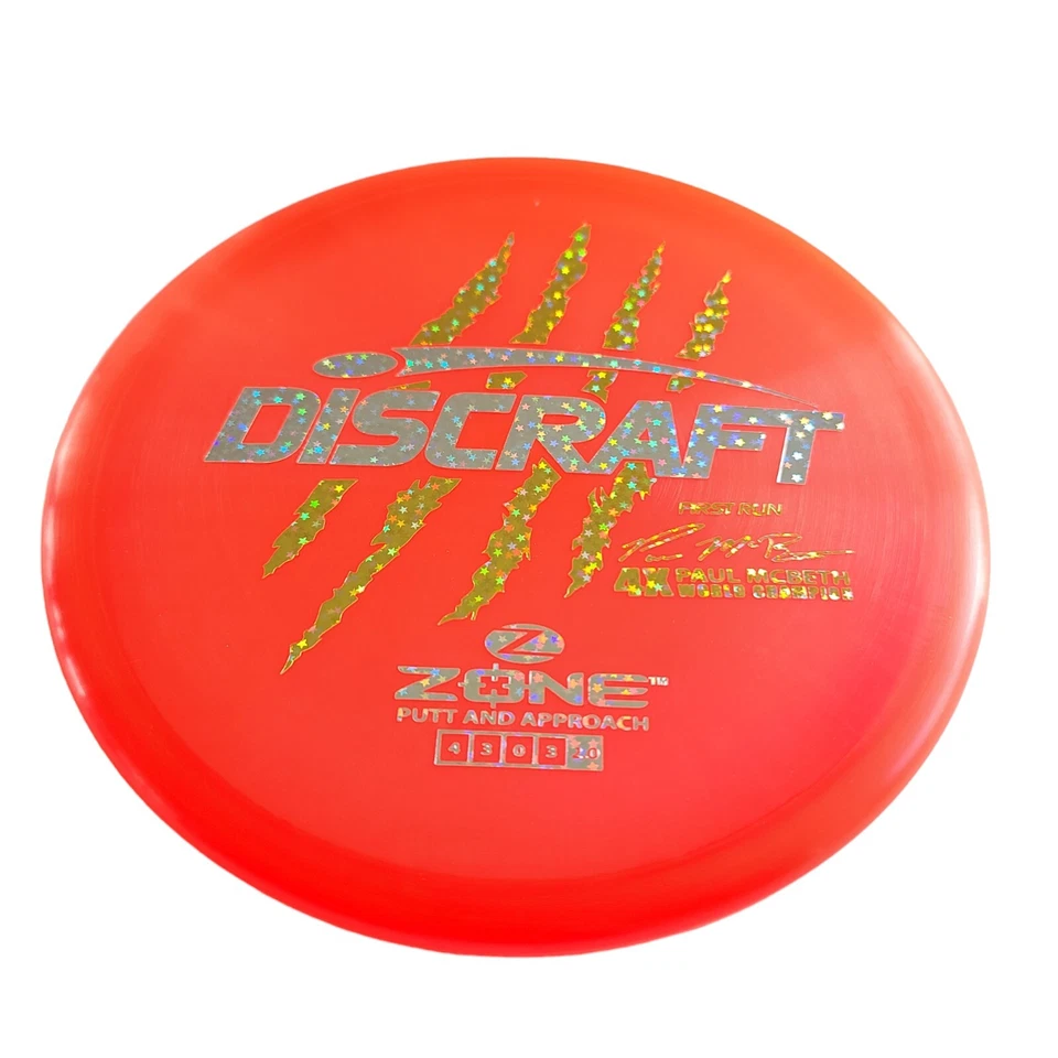 Discraft Paul McBeth 4x Claw Zone 173-174g Pink NEW Double Stars Stamps - Image 3 of 4