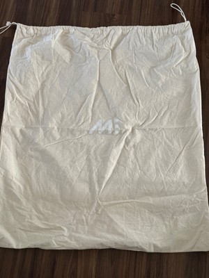 Monos Travel Large Laundry Bag Canvas Drawstring New Condition.