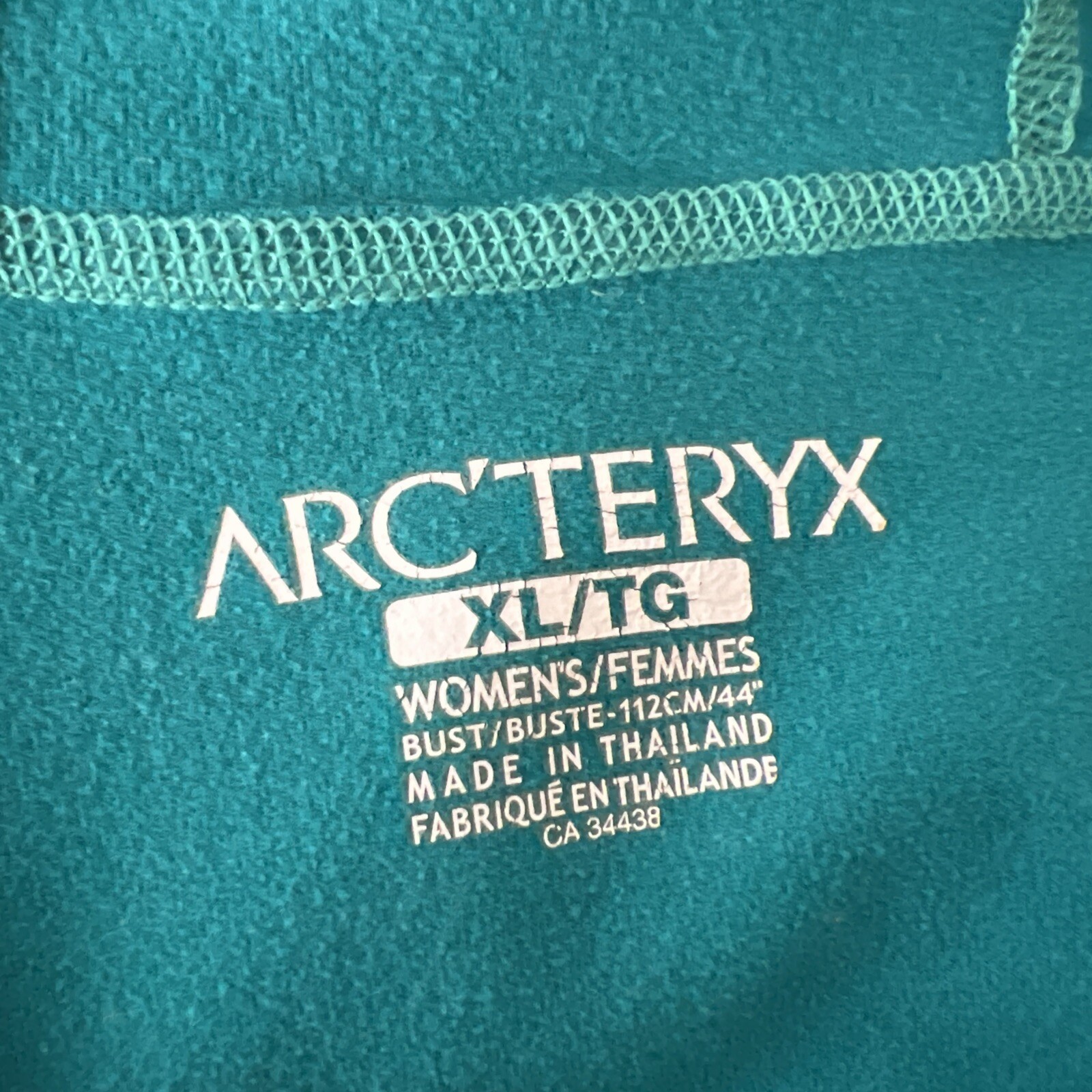 ARC'TERYX Arc’teryx Maglione Donna Extra Large Verde Pullover Tunica Felpa con Cappuccio Attivo Atletico