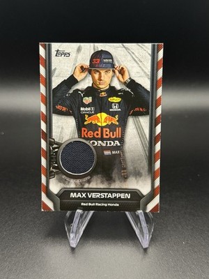 2021 Topps Formula 1 F1 Relic Max Verstappen /199
