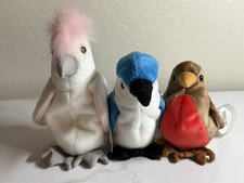 Ty Beanie Baby Kuku the Bird, Early, Rocket Birds