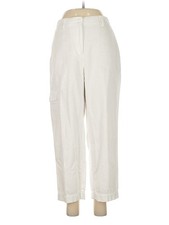 Talbots Women Ivory Casual Pants 6