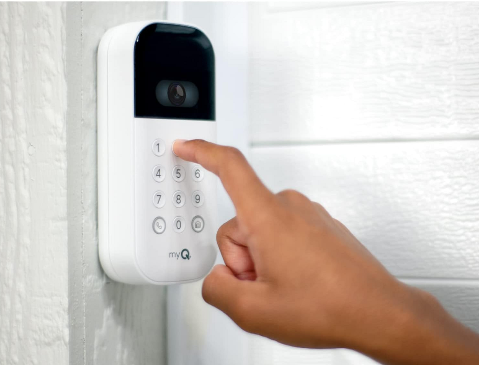 Chamberlain myQ Smart Garage Video Keypad - White (VKP1-MYQ)