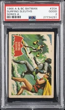 1966 A & BC BATMAN SER A #20A SURFING SLEUTHS PSA 2
