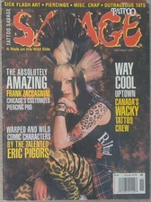 Savage Tattoo Magazine November, 2000