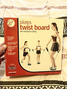 Pilates Twist Board By Bally Total Fitness New In Box