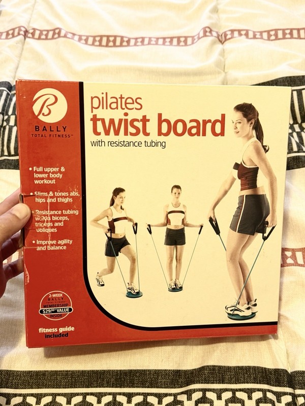 Pilates Twist Board By Bally Total Fitness New In Box