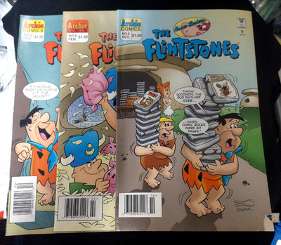 Lot of 3 archie comics The Flinstones #2 #4 #6