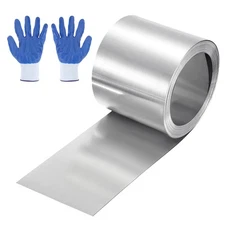 1060 Aluminum Flashing Roll, 40" X2" X0.031" Aluminum Roof Panels