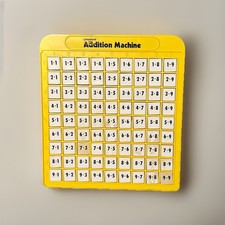 Lakeshore Addition Machine Math Educational Tool Push Button Home School