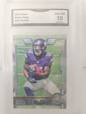 2015 Topps #452 Stefon Diggs Rookie GMA 10