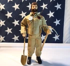 Vintage 1964 Hasbro GI Joe ADVENTURE TEAM FIGURE & DESERT ADVENTURE ACCESSORIES