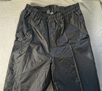 NEW JDC Waterproof Trousers Mens Black Rain Over XL Pants Motorcycle Hiking