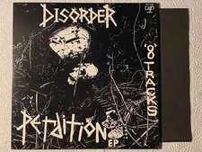 Disorder - Perdition EP Japanese orig' VAP 12" 1984 PUNK