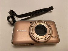 Used Canon PowerShot SX210 IS 14.1MP  Camera Pink Rose Pink Tested Working