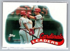1989 Topps #261 Cardinals Leaders