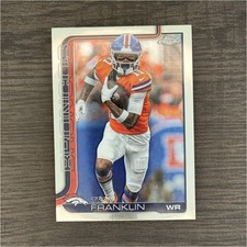 Topps 2025 Chrome Troy Franklin Denver Broncos #91 NFL Base Set