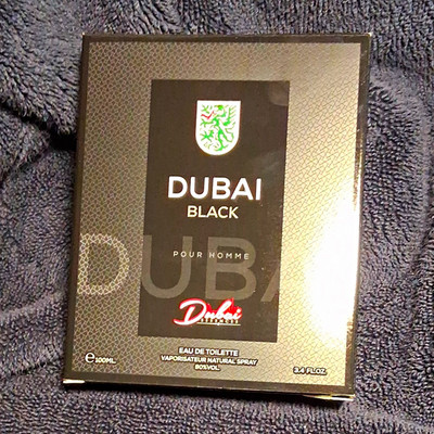 Dubai Dubai Black Pour Homme Eau de Toilette Spray Regular Size 3.4 fl oz