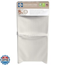 Sealy Baby Cotton Comfort Waterproof 3-Sided Contoured Diaper Cha