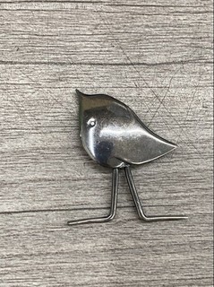 Sterling Silver FHB Frances Holmes Boothby Cute Handmade Bird Pin Brooch 2.27g