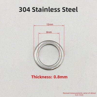 Bread Machine Circlip Oil Seal Set 4 Piece or 6 Piece 304 Stainless Steel