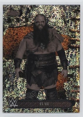 2025 Topps Chrome WWE x Cactus Jack Speckle Refractor 58/299 Ivar #44 1pc3