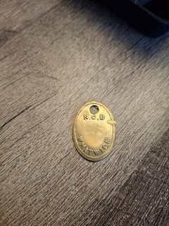 Whitwick Colliery Pit Check Tally NCB