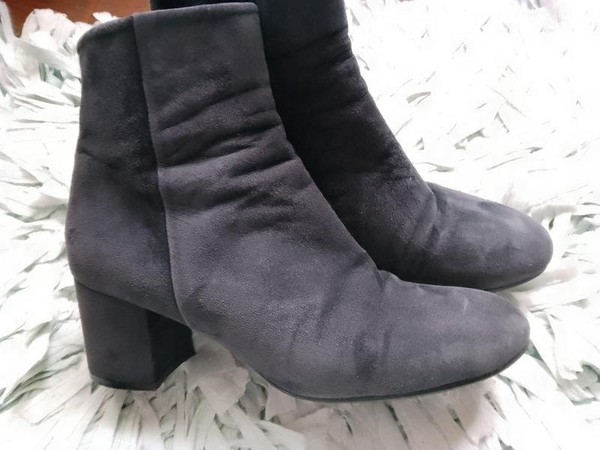 Women Billi bi Boots Navy Synthetic Suede 39