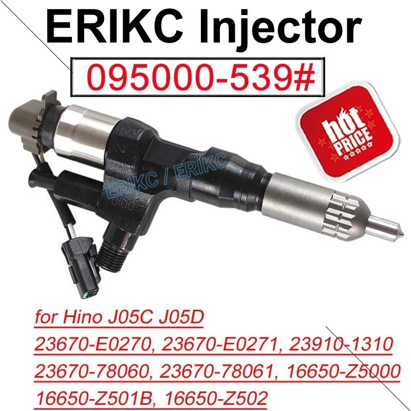 095000-5390 Diesel Injector 095000-5394 for Hino Engine J05C J05D 23670-E0270
