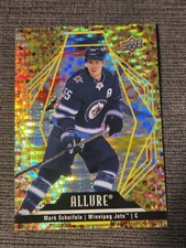Mark Scheifele 2022-23 UD Allure - Gold Glitter Bomb  /199 Winnipeg Jets 