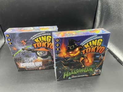 King of Tokyo - Power Up + Halloween- Erweiterung - NEU & VERSIEGELT 
